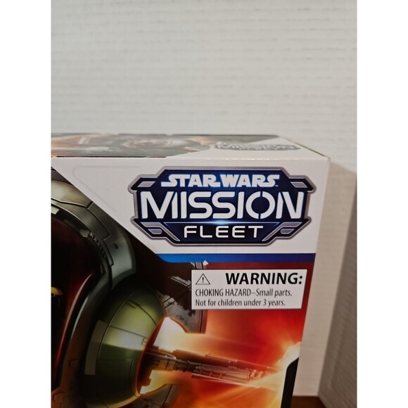 Star Wars Mission Fleet Starship Skirmish Boba Fett Figure & Firespray Slave I - Picture 3 of 6